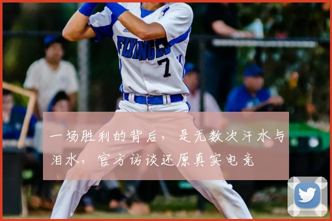 一场胜利的背后,是无数次汗水与泪水,官方访谈还原真实电竞